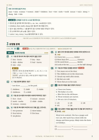 유형별 문제 미리보기